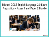 Edexcel GCSE English Language 2.0 Exam Preparation Bundle Paper 1 and Paper 2